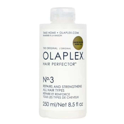 OLAPLEX OFFRE PERFECTOR CHEVEUX N 3 TOUS LES TYPES DE CHEVEUX 250 ML + OLAPLEX N9 OFFERT