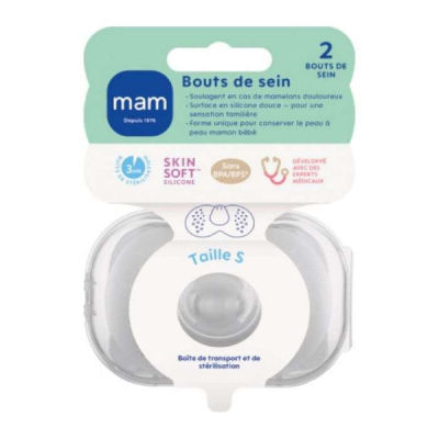 MAM 2 BOUTS DE SEIN TAILLE S