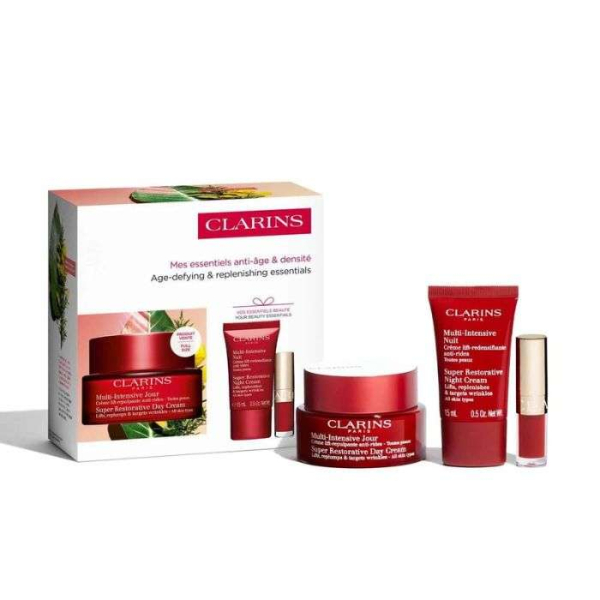 CLARINS COFFRET MES ESSENTIELS ANTI AGE ET DENSITE