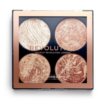 MAKEUP REVOLUTION HIGHLIGHTER AND BRONZER KIT 2.2 G