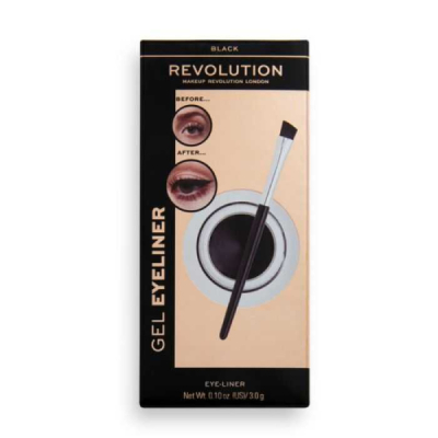 MAKEUP REVOLUTION GEL EYELINER NOIR 3 G