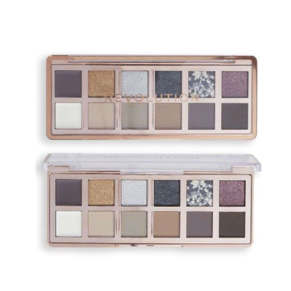 MAKEUP REVOLUTION EYESHADOW PALETTE THE SMOKEY ICON