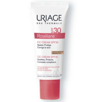 URIAGE ROSELIANE CC CREAM SPF30 TEINTE MEDIUM 40ML